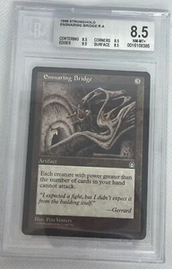 MTG Stronghold 1998 Ensnaring Bridge BGS 8.5 MINT English STH Rare - Picture 1 of 2