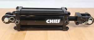 Chief TCU3 Tie-rod Hydraulic Cylinder: 4 Bore x 8 ASAE Stroke - 1.5 Rod - Picture 1 of 11