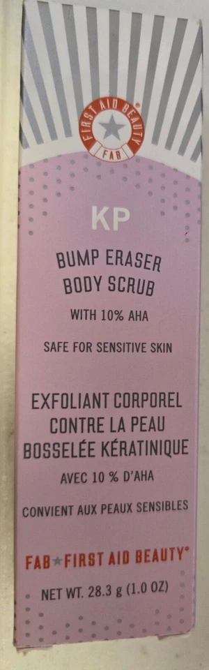 Новый первой помощи красоты KP бампер ластик тела скраб отшелушиватель 1 унц DELUXE образец - Изображение 1 из 1