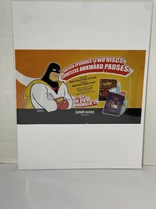 Adult Swim Space Ghost Coast To Coast Aqua Teen Hunger Force DVDs Print Ad - Picture 1 of 5