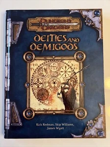 DEITIES AND DEMIGODS 1st printing HC Dungeons & Dragons 3.5/D20 WOTC - Picture 1 of 8