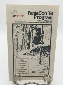 1981 Fantacon Program, Albany, NY *RARE* - Picture 1 of 7