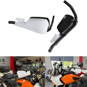 White Motorcycle Handguards For Harley Pan America 1250 RA1250 RA1250S RA1250SE - Picture 1 of 10