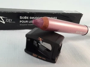 Joey NY SoBe Smudgies For Eyes Color Flamingo Pink Shimmer Crayon Sharpener #294 - Picture 1 of 9