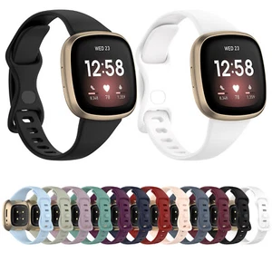 Soft TPU Sport Strap Replacement Wristband Belt for Fitbit Versa 3/4/Versa Sense - Picture 1 of 31