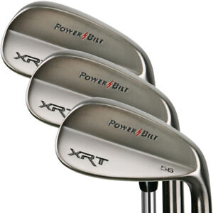 PowerBilt Golf Black Nickel XRT 3-Piece Wedge Set, 56*/13*, 60*/9*, 64*/4*