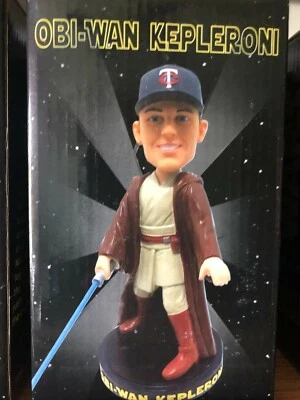 Star Wars Theme Minnesota Twins 2019 Obi-Wan Kepleroni Bobble head New in Box — 第 1/3 张图片