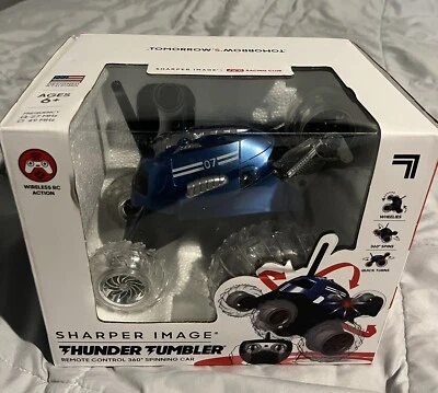 Sharper Image Twirling Tumbler Remote Control Car/ Blue - NEW!! - Image 1 of 4