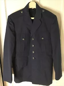 Vintage USAF US Air Force Blue Dress Uniform Jacket Mens 40S Estate Find Nice! - Picture 1 of 4