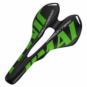 1pc MTB Mountain Cycling Seat Pad Saddle Bicycle Com Fort Road Bike Carbon Fiber - Picture 1 of 32
