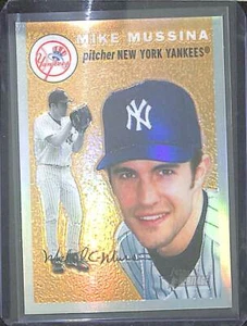 2003 Topps Heritage Baseball Chrome Refractor #THC74 Mike Mussina No 396 of 554 - Picture 1 of 2