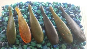 Engulf Baits 3" NED LEECH  -  14ct. package -   * Ned Rig Lure * Ned Bait - Picture 1 of 12