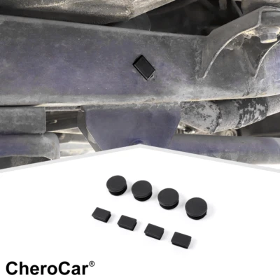 8PCS Waterproof Chassis Frame Plugs Kit For 97+ Jeep Wrangler TJ Ext Accessories - Image 1 of 4