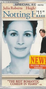 "NOTTING HILL" FACTORY SEALED BRAND NEW VHS TAPE 1999 JULIA ROBERTS/HUGH GRANT - Picture 1 of 2