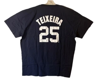 Majestic New York Yankees Mark Teixeira #25 Jersey T-Shirt Men’s 4XL New NWT - Picture 1 of 3
