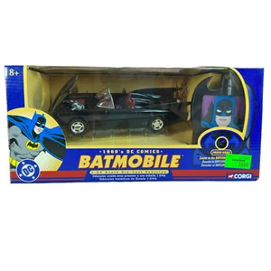 2004 Corgi Batman 60’s DC Comics Batmobile 1:24 Die-Cast &Batcommunicator -Works - Picture 1 of 12