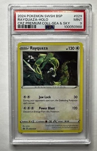 Rayquaza SWSH029 SWSH: Sword & Shield Promo Cards Holo PSA 9 - Picture 1 of 2