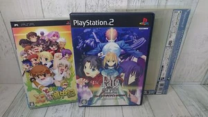 PSP PS2 Fate Stay Night Real Tanua Extra Edition - Japanese Version - USED Games - Picture 1 of 13