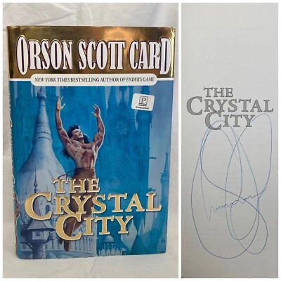 *Signed* The Crystal City - Orson Scott Card (1st edition, 1st print HC) - Image 1 of 4
