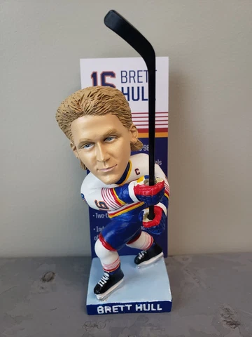 Brett Hull Bobblehead Quarter Note Club St. Louis Blues Cover