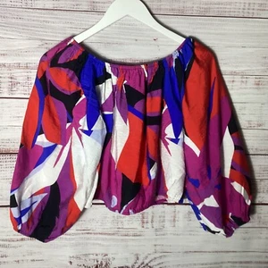 NWT Nine West Woman's Crop Top Blouse - Picture 1 of 3