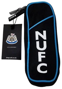NEWCASTLE UNITED Official NUFC 8" x 2.75" x 2" Black Stationary Case Bag Castore - Picture 1 of 8