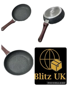 Titanium Frying Pan Non Stick Cookware Kitchen Induction hub fray pan Plate 26cm - Picture 1 of 6