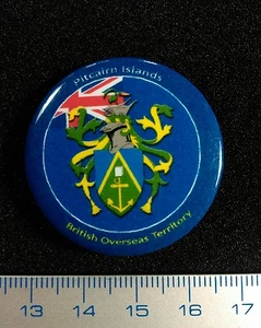 British Territory Pin PITCAIRN ISLANDS.Badge Litho Métal 100 PIECES ONLY - Picture 1 of 2