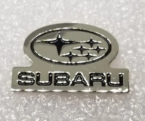 Subaru Automobile Company Stars Logo Silver Tone Advertising Lapel Pin - Picture 1 of 6