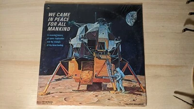 VTG - WE CAME IN PEACE FOR ALL MANKIND Vinyl Record - Recorded History Sealed - Image 1 of 4