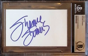 SUZANNE SOMERS d.2023 THREES COMPANY "CHRISSY SNOW" Firmado Autógrafo Índice BAC - Imagen 1 de 2