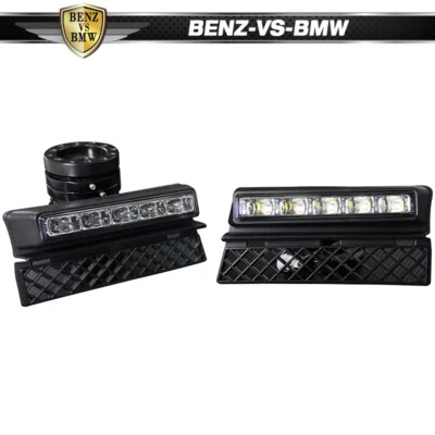 Fits 06-08 Audi A4 LED DRL Daytime Runninig Light Fog Bright Lights Lamps - Image 1 of 4