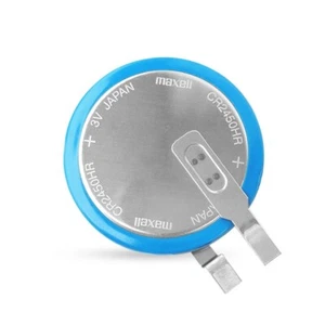 3V 550mAh CR2450HR Knopfbatterie für Auto Reifendruckwächter mit Lötfüßen - Bild 1 von 2