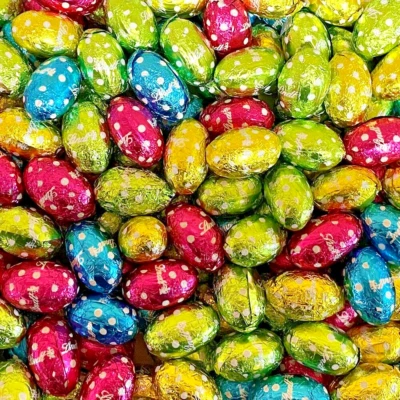 Lindt feste Milchschokolade Henne Eier Mini Eier Großeinkauf Ostern Leckereien Eiersuche - Bild 1 von 4