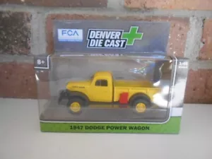 Dodge Power Wagon escala O #279-9398 --1947 amarillo y negro - Imagen 1 de 6