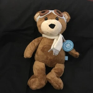 Juguete Manhattan Oso Aviador Juguete de Peluche Piloto Peluche Marrón Volador - Imagen 1 de 6