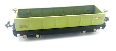 Lionel Lines PreWar Tin Plate 812 Gondola Green - Image 1 of 4