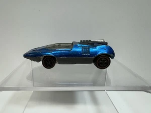 Coche fundido a presión azul metálico Hot Wheels Redline Peeping Bomb 1969 vintage hecho en EE. UU. - Imagen 1 de 5