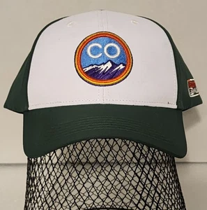 Equipo MLB Colorado Rockies Green City Connect Snapback OC Sports MLB-550CC Nuevo - Imagen 1 de 16