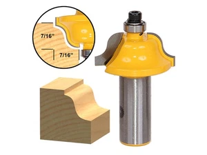 7/16" Roman Ogee Edge Forming Router Bit - 1/2" Shank - Yonico 13183 - Picture 1 of 1
