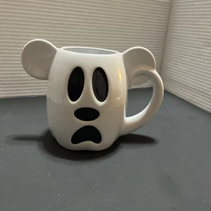 Disney Parks Halloween Mickey Mouse Ghost “Boo To You” Coffee Mug 2018 - Picture 1 of 5