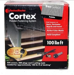 FastenMaster #5916481 Cortex 2-3/4" L Torx Ttap Star Head 100 Lin FT Pebble Gray - Picture 1 of 3