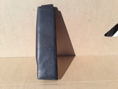 1975 Mercedes Benz W116 280S Front Driver Seat Left Side Back Panel Black OEM - Image 1 of 4