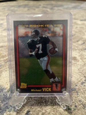 2012 Topps Chrome - Quarterback Rookie Reprint Michael Vick #311 - Image 1 of 2