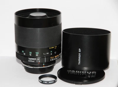 Tamron SP Adaptall 2 500mm f/8 55BB Telephoto Mirror Camera Lens. - Image 1 of 4