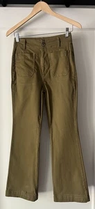 Bagatelle Collection NY Flare Pants - Women’s 4 - Olive Green - Stretch - Picture 1 of 9
