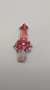 Melissa & Doug Magnetic Wooden Fishing Game and Puzzle Replacement Piece Squid - Picture 1 of 2