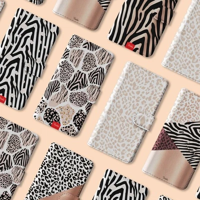 Personalised Wallet Phone Case for iPhone 17 16 15 14 13 Pro Max Leopard Print - Image 1 of 4