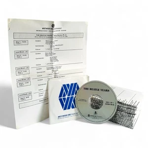 The Beatle Years 1996 29 CDs Westwood One Radio Show w/ Cue Sheets - Imagen 1 de 8