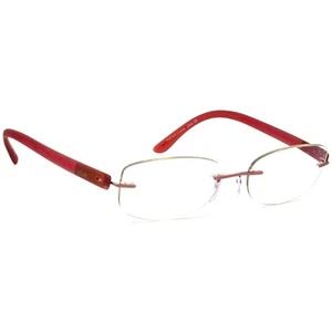 Silhouette Damen Brille 7608 40 6053 Rot Randlos Gestell Austria 53[]17 140 - Bild 1 von 6